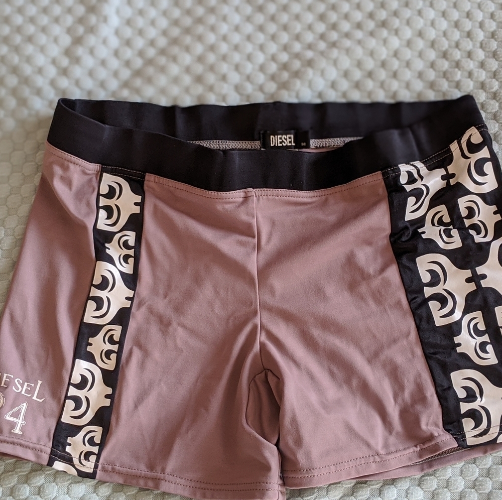 Vintage 90s swim Diesel boyshorts